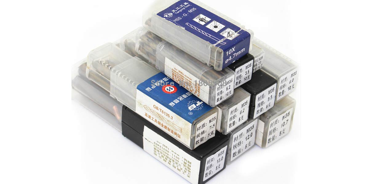 ดอกสว่านไฮสปีด ดอกสว่านโคบอลต์ HSS CO Cobalt Bits Twist Drill20