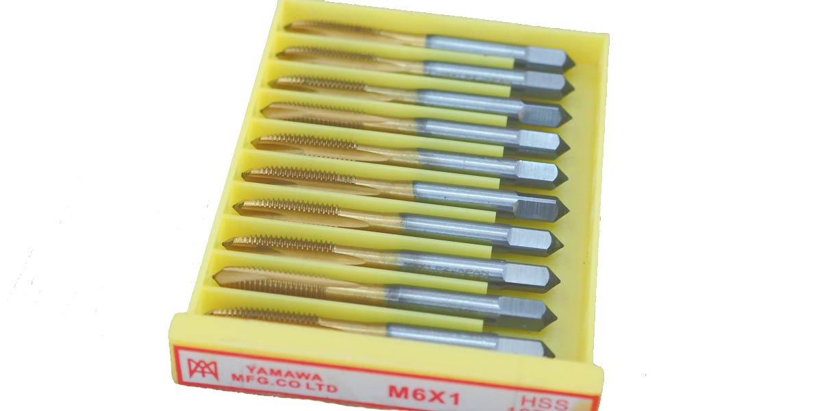 ดอกต๊าปไฮสปีด เคลือบไทเทเนียม ดอกต๊าป ต๊าปเกลียว Yamawa HSS Titanium coating spiral tapping13