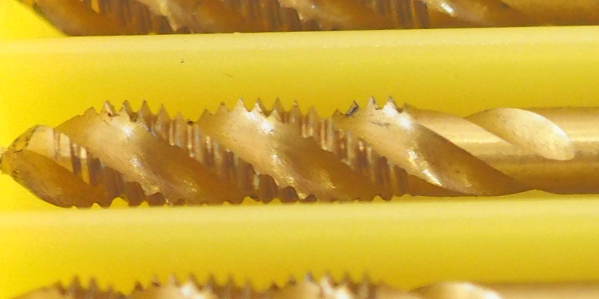 ดอกต๊าปไฮสปีด เคลือบไทเทเนียม ดอกต๊าป ต๊าปเกลียว Yamawa HSS Titanium coating spiral tapping 10