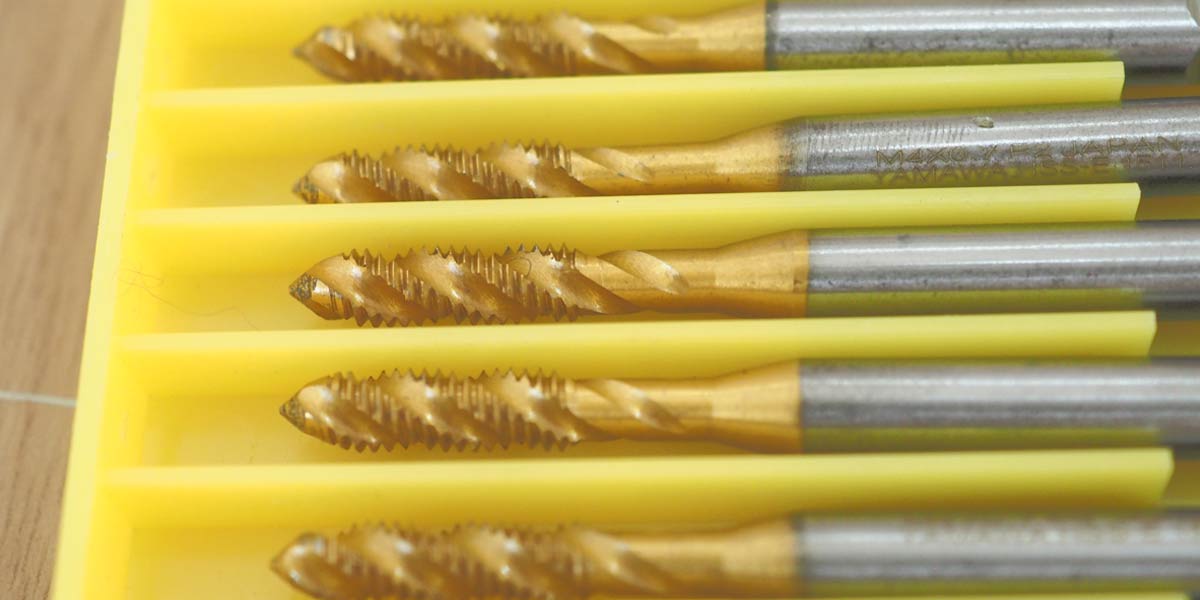 ดอกต๊าปไฮสปีด เคลือบไทเทเนียม ดอกต๊าป ต๊าปเกลียว Yamawa HSS Titanium coating spiral tapping 8