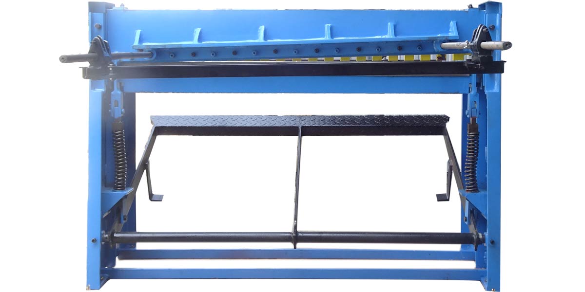 เครื่องตัด เครื่องตัดโลหะแผ่น เครื่องตัดเท้าเหียบ เครื่องตัดโลหะ Foot Cutting Shear Machine model Q01 1270x1.5mm.-5