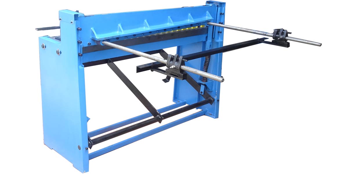 เครื่องตัด เครื่องตัดโลหะแผ่น เครื่องตัดเท้าเหียบ เครื่องตัดโลหะ Foot Cutting Shear Machine model Q01 1270x1.5mm.-8