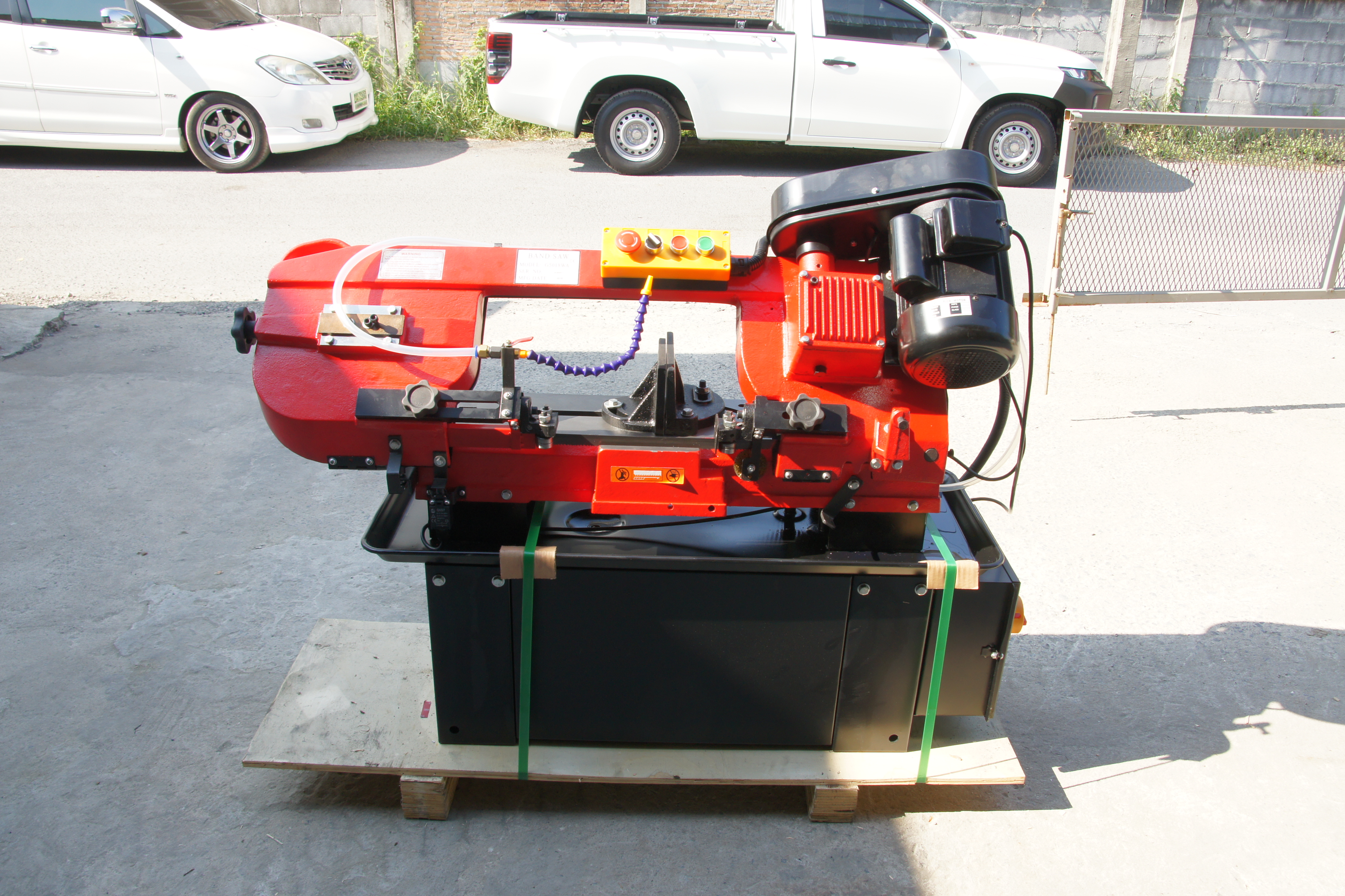 เลื่อยสายพาน ขนาด7นิ้ว Electric Metal Cutting Band Saw MT70-01(G5018WA)