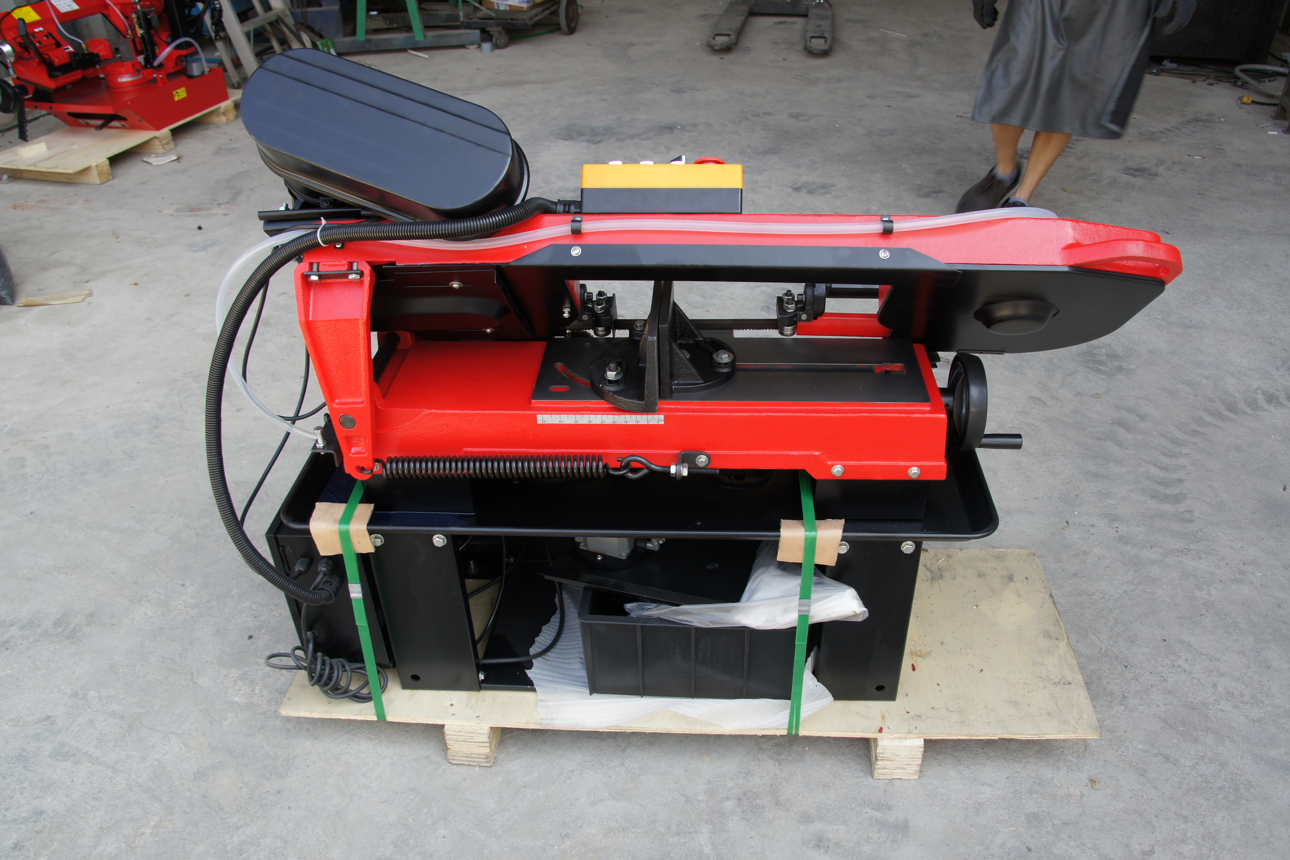 เลื่อยสายพาน ขนาด7นิ้ว Electric Metal Cutting Band Saw MT70-01(G5018WA)