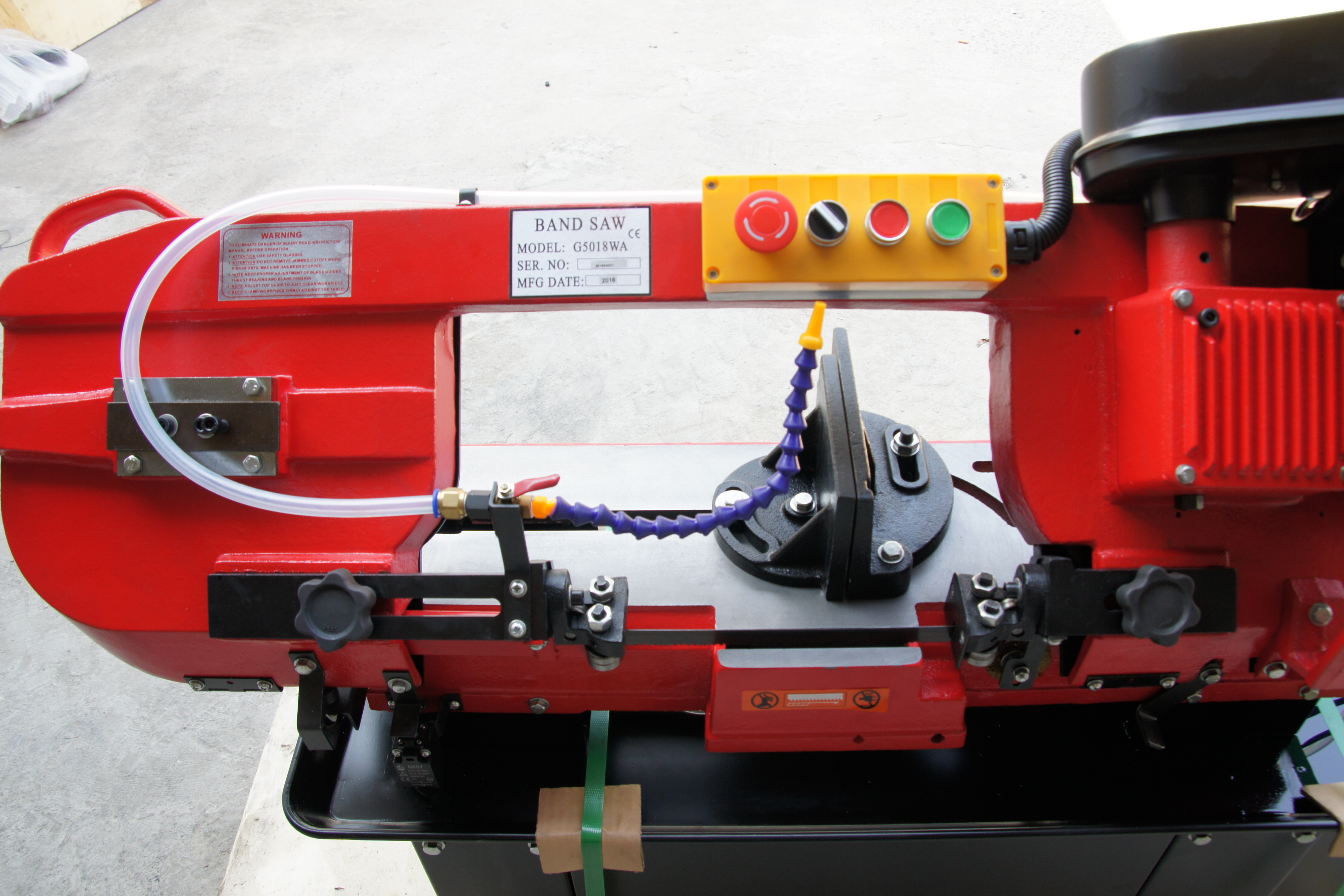 เลื่อยสายพาน ขนาด7นิ้ว Electric Metal Cutting Band Saw MT70-01(G5018WA)