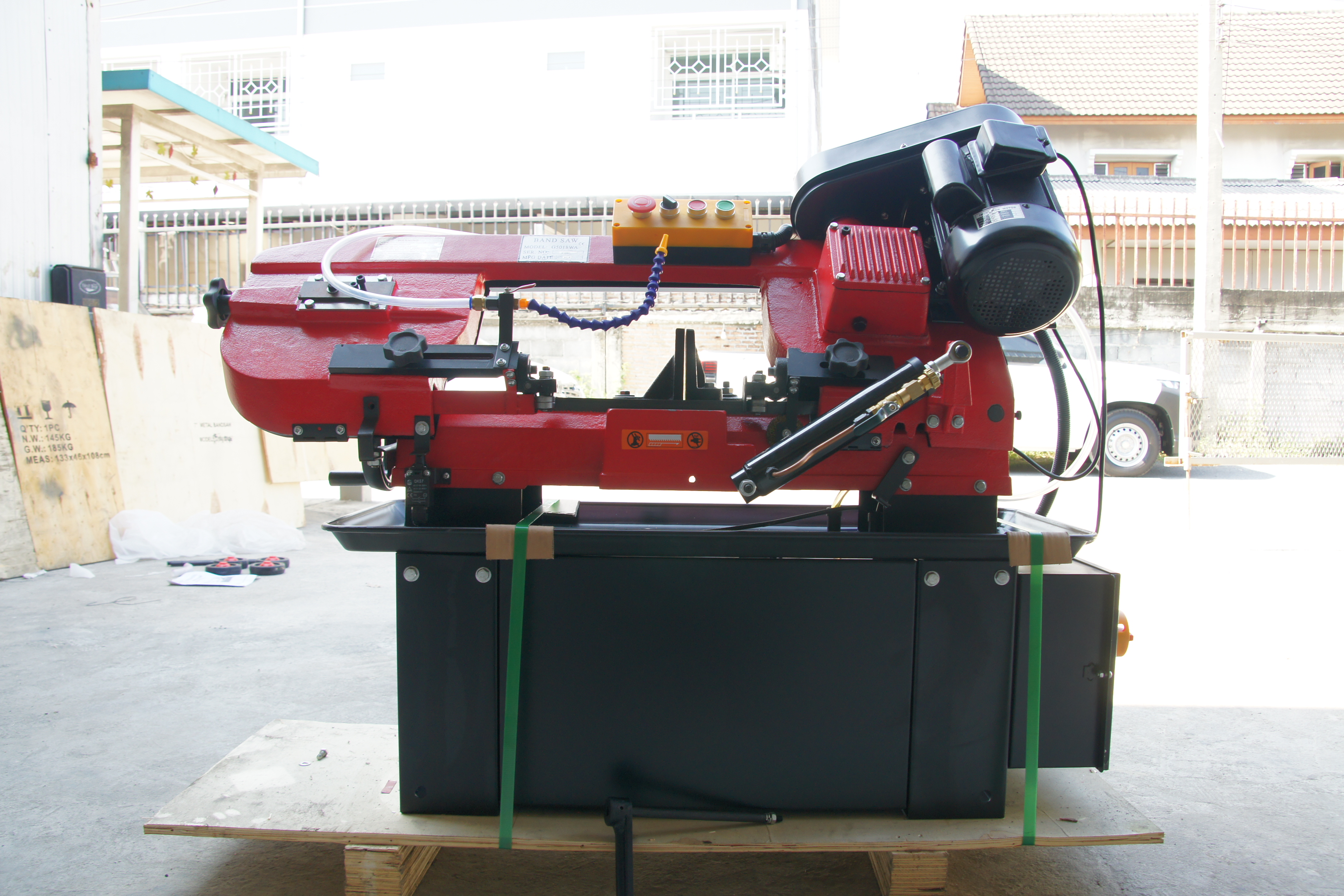 เลื่อยสายพาน ขนาด7นิ้ว Electric Metal Cutting Band Saw MT70-01(G5018WA)