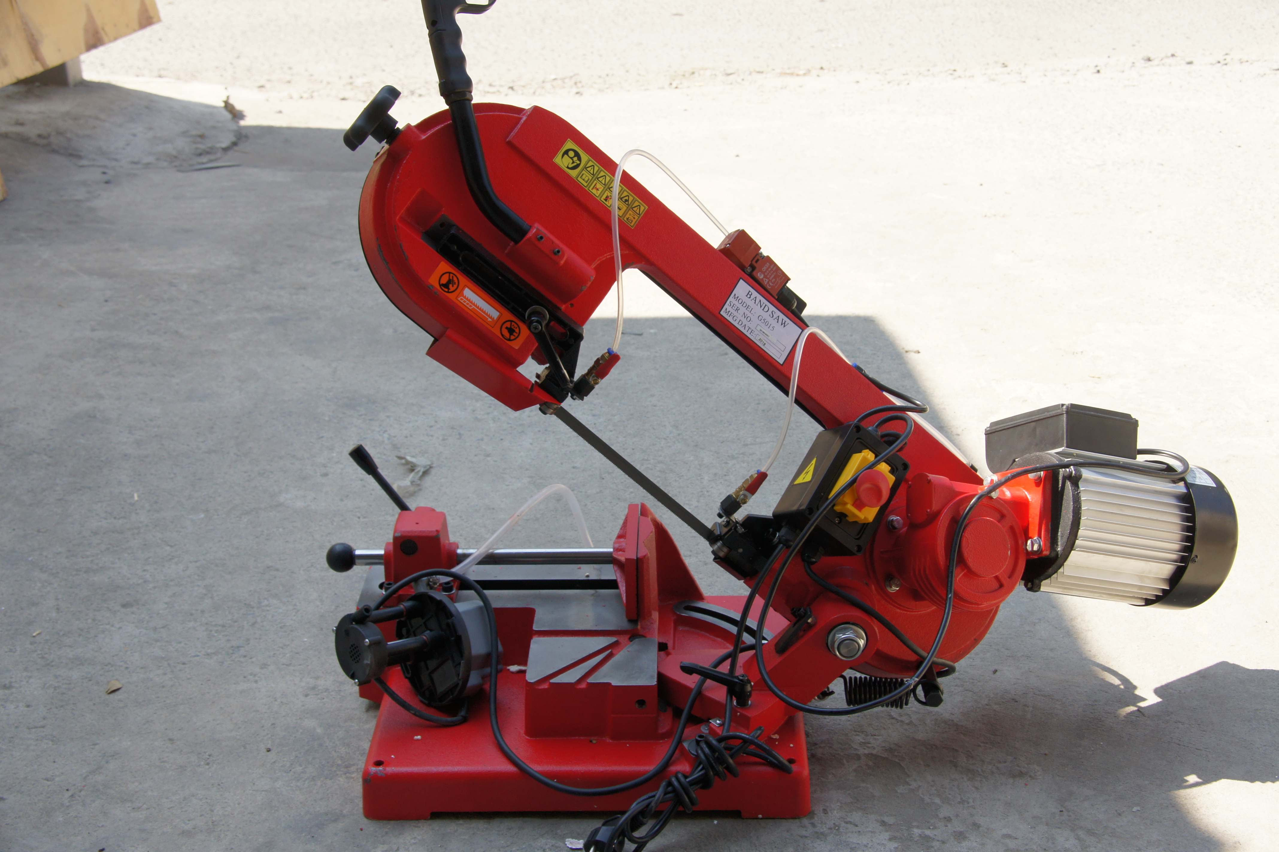 เลื่อยสายพาน ขนาด8นิ้ว Electric Metal Cutting Band Saw MT80-01(G5015)